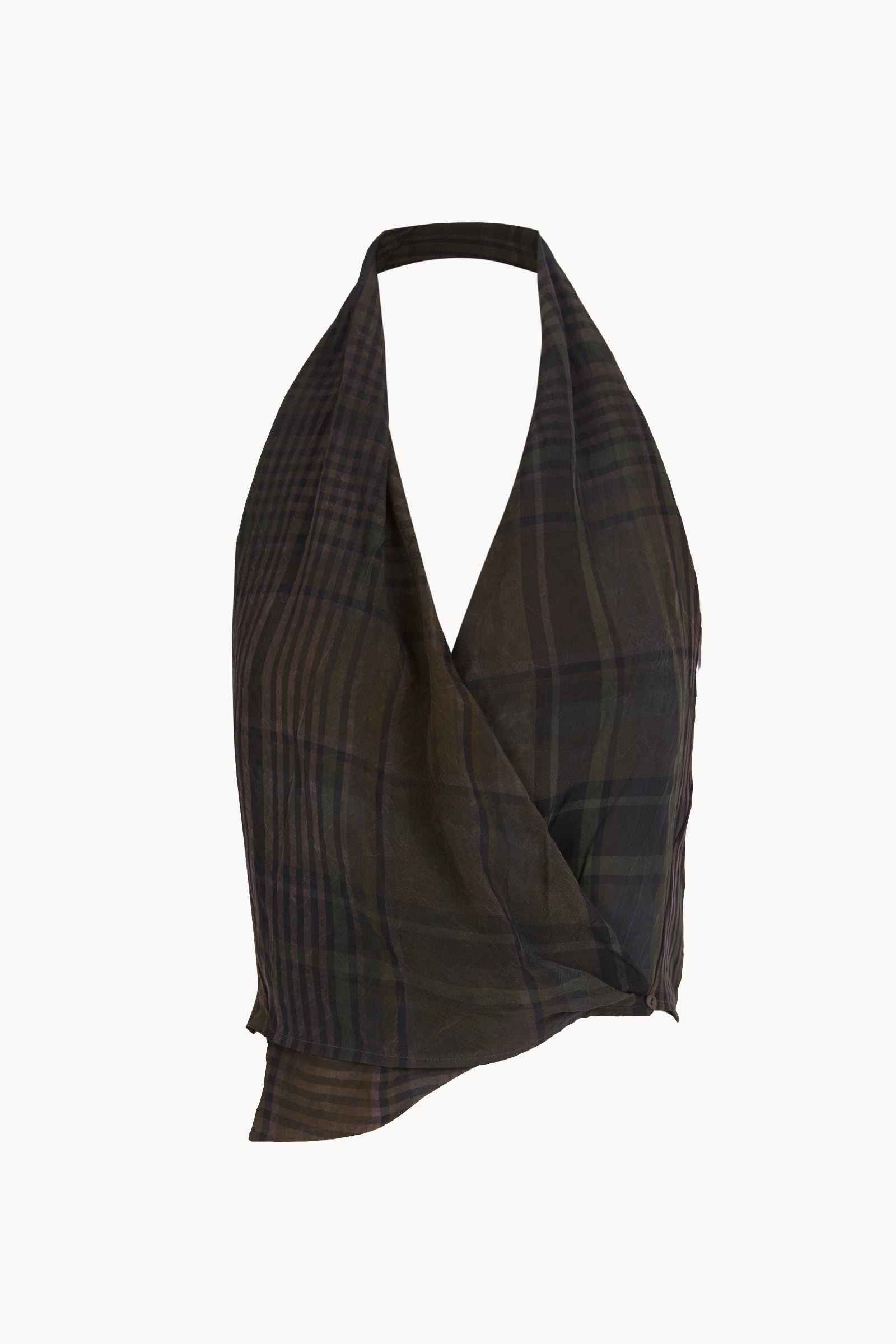 Agate, halter top maltinto checks