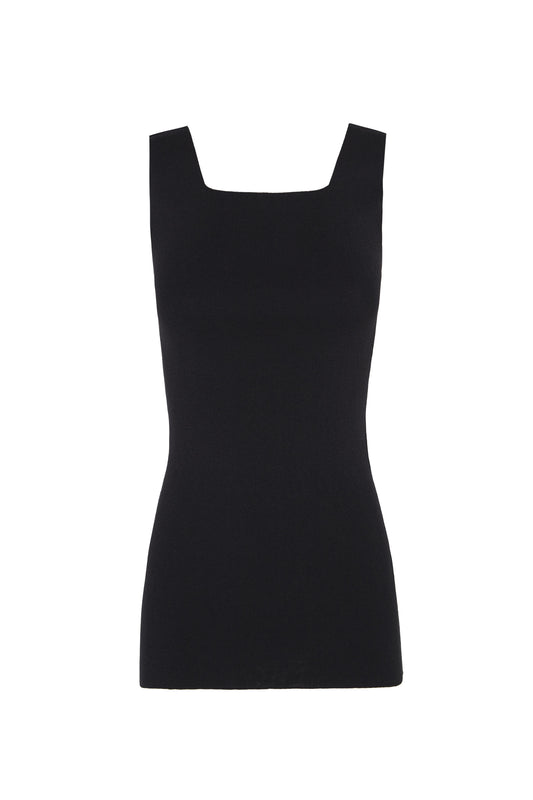Alaska, sleeveless top graphite