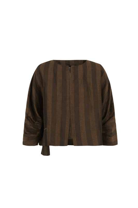 Alex, chaqueta a rayas jacquard