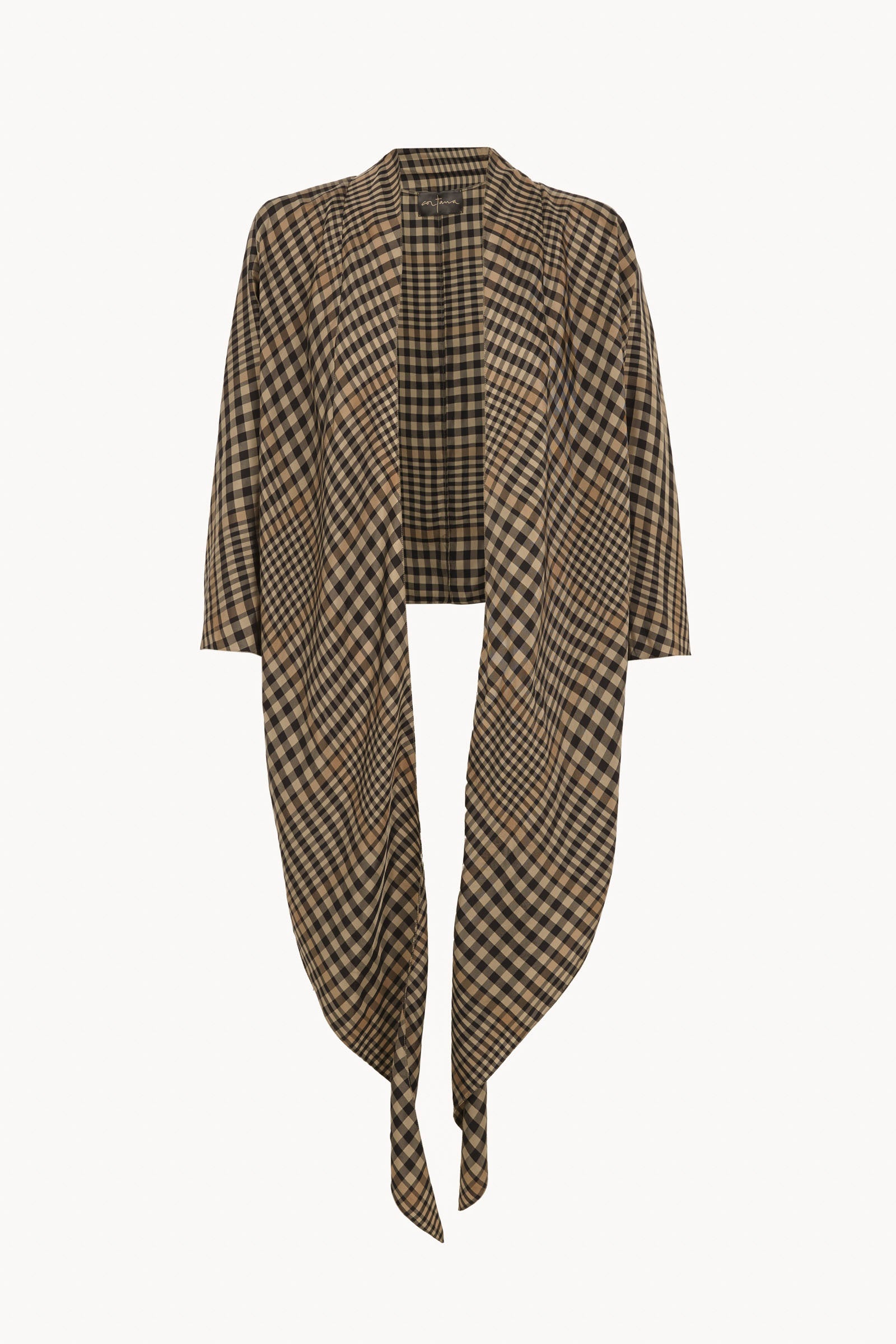 Antes, cuprò plaid jacket