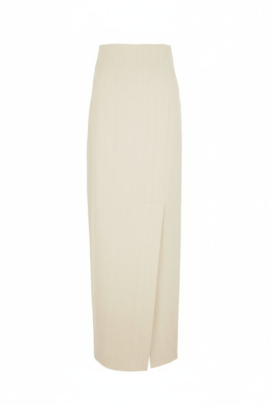 Asa, ivory long skirt