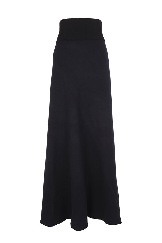 Avalon, dark blue long skirt