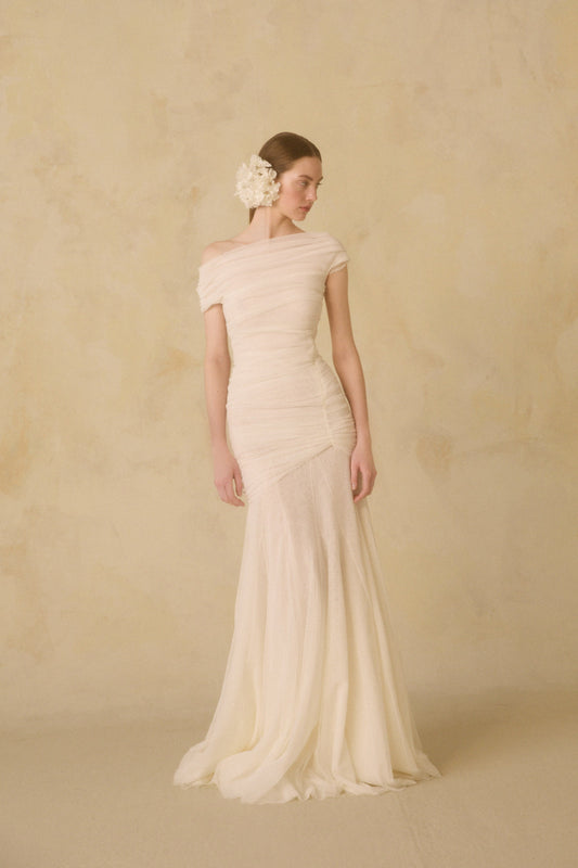 Caracola dress and mittens