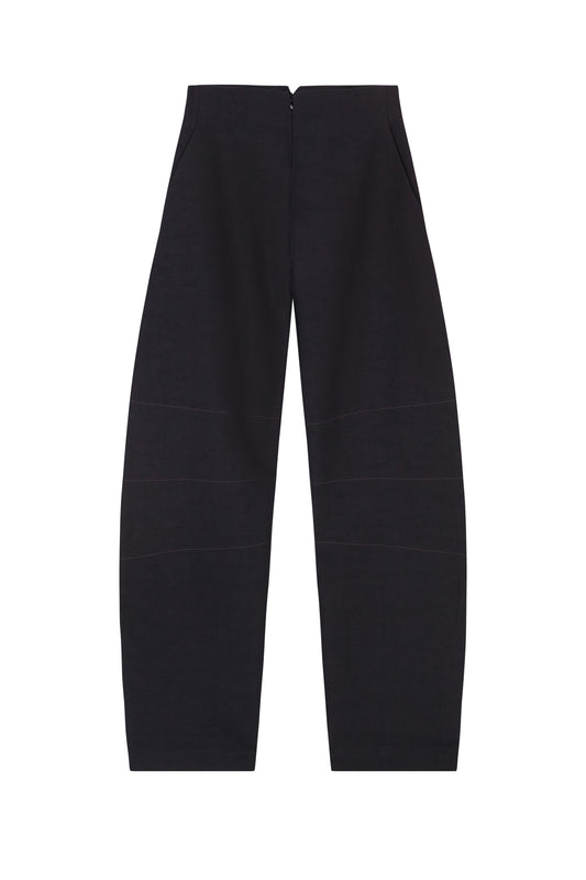 Chiara, pantalón gris humo