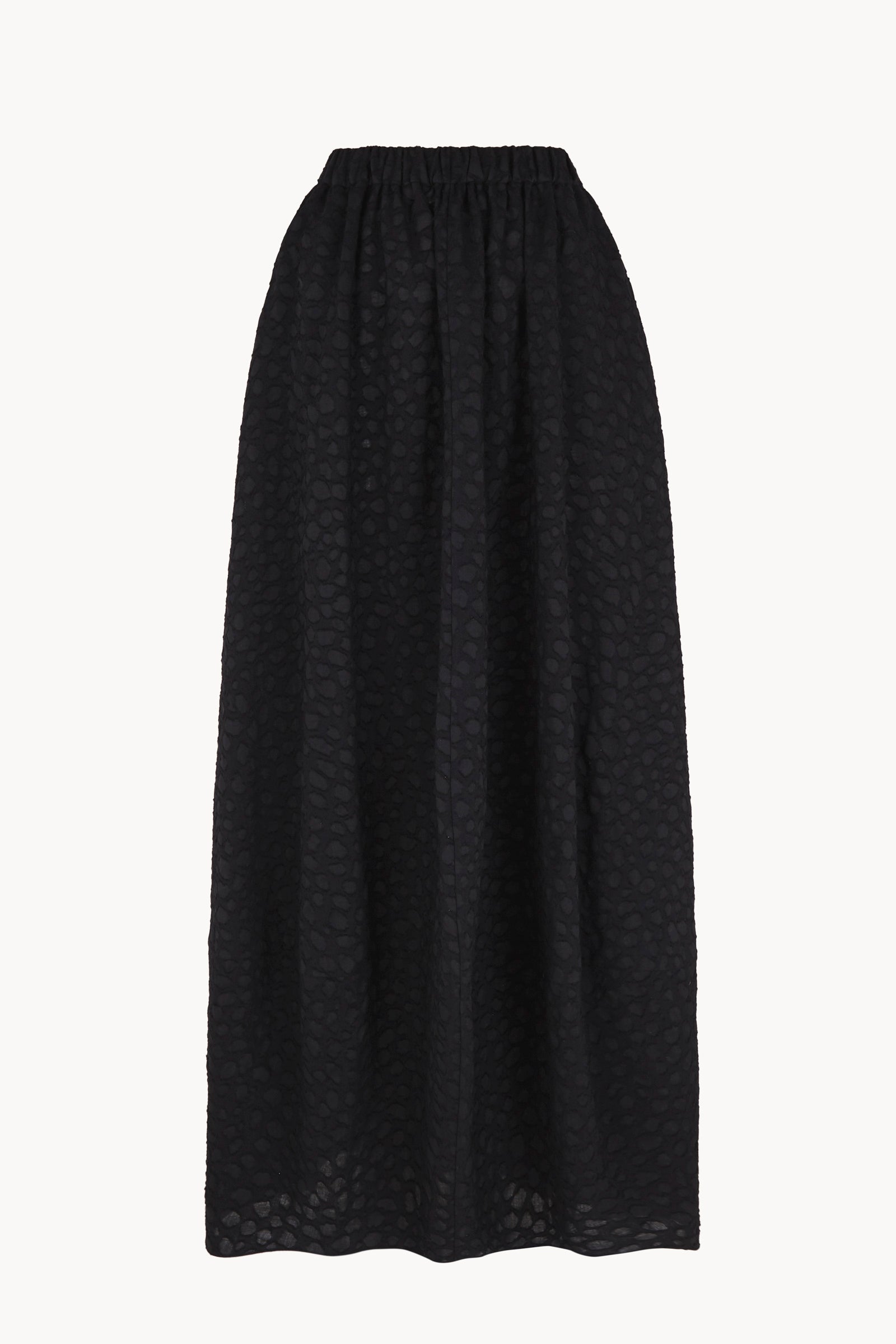 Circe, virgin wool devore balloon skirt