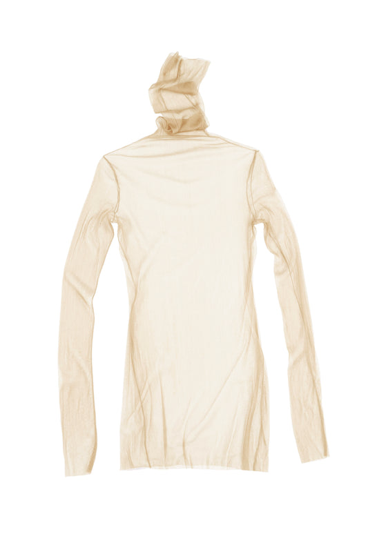 cisne de tul, top champagne