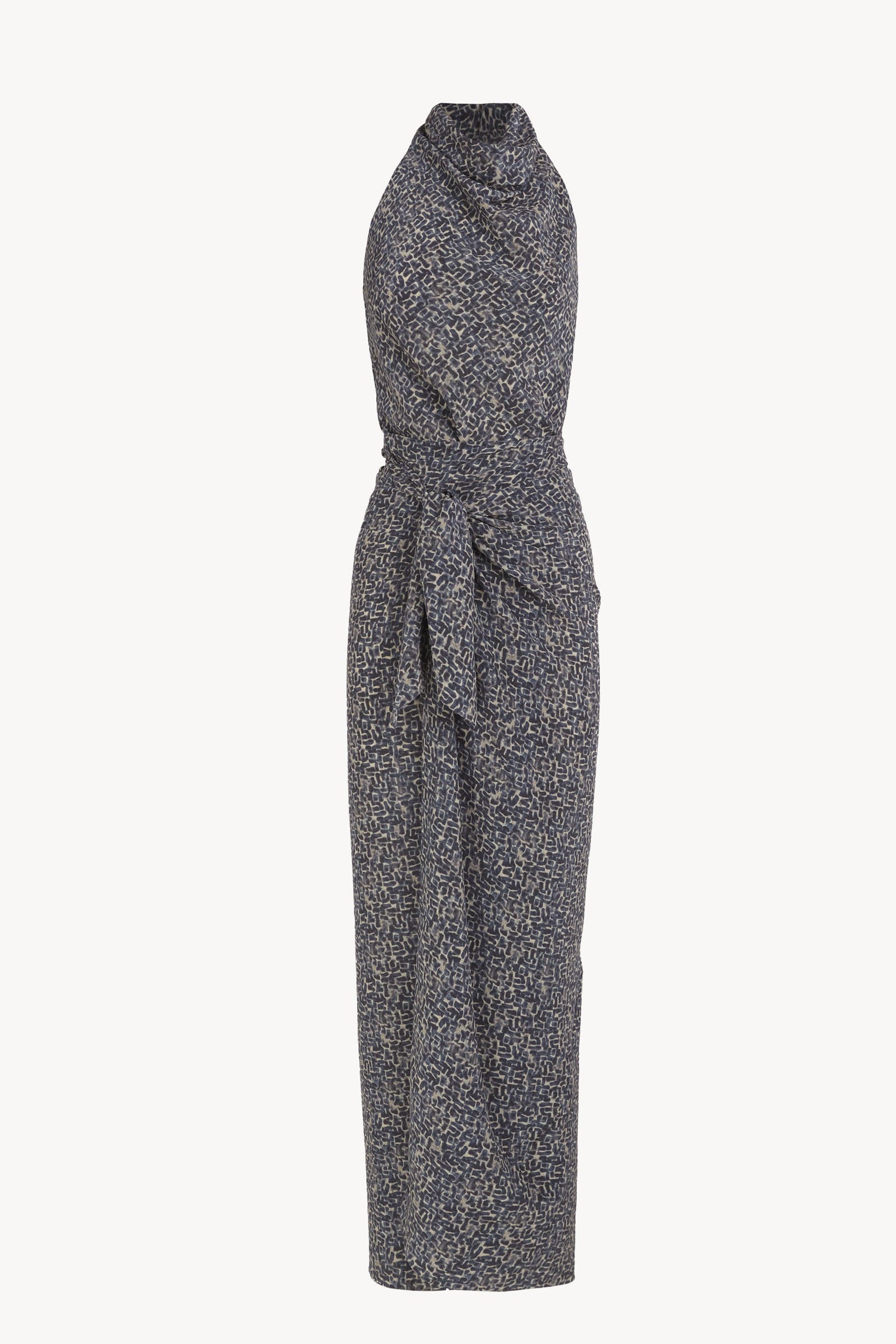 Corallo, astra print silk dress