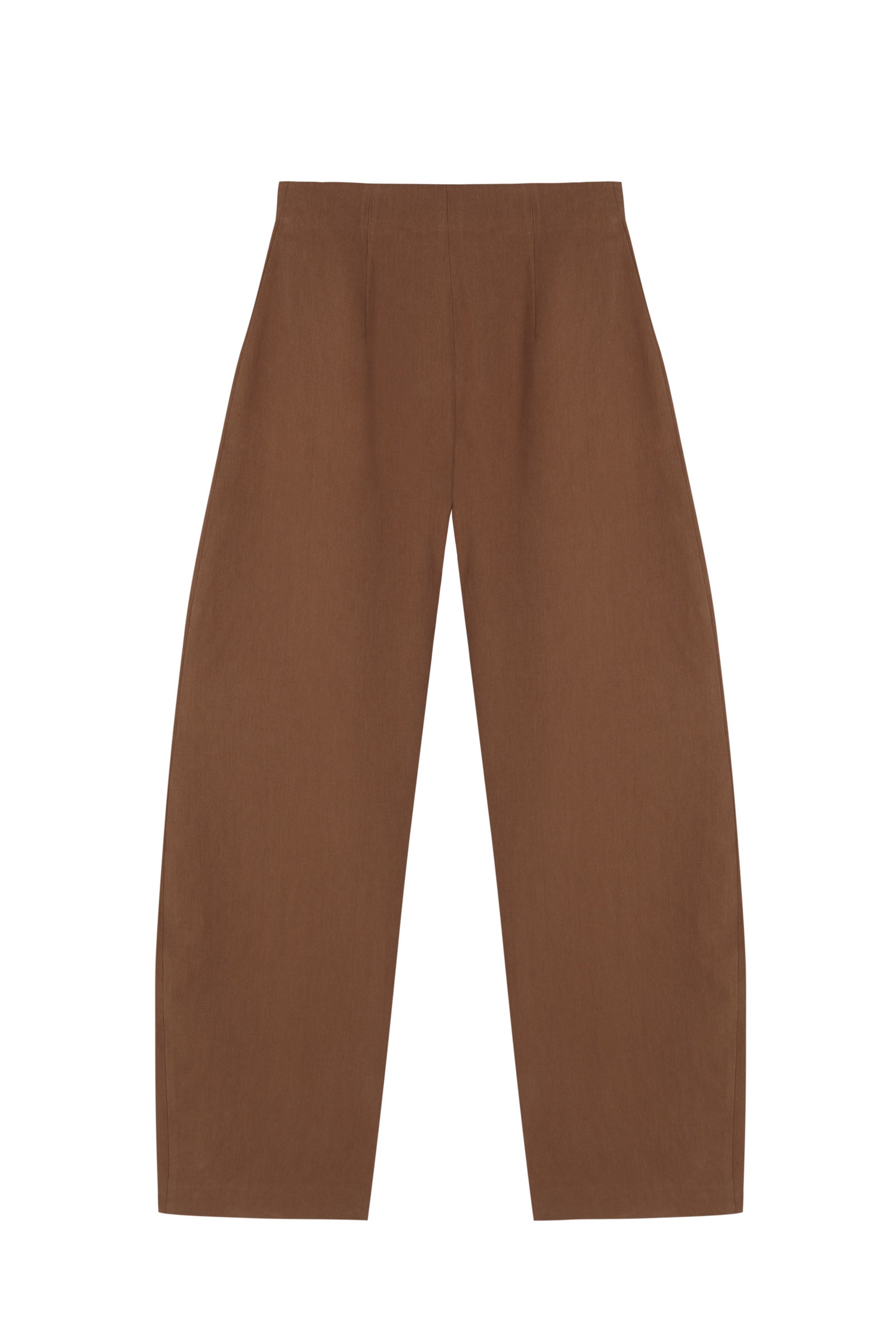 Culta, pantalon de lino henna