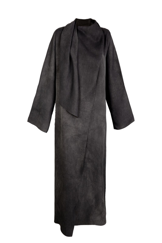 Eclipse, chaqueta larga antracita maltinto