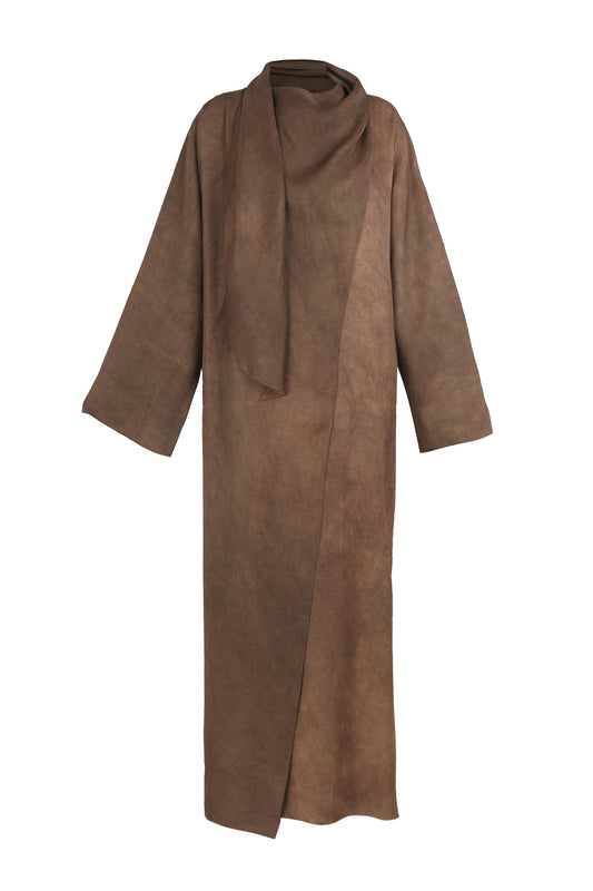 Eclipse, chaqueta larga henna maltinto