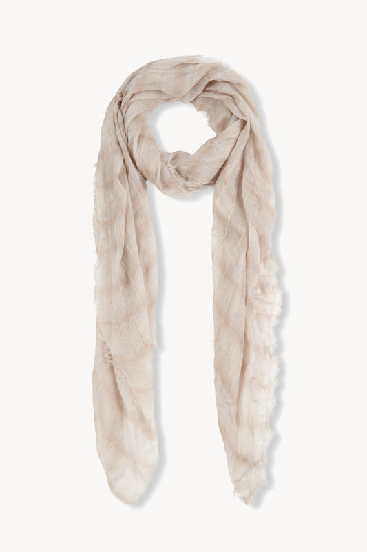 Eclipse, maltinto beige striped foulard