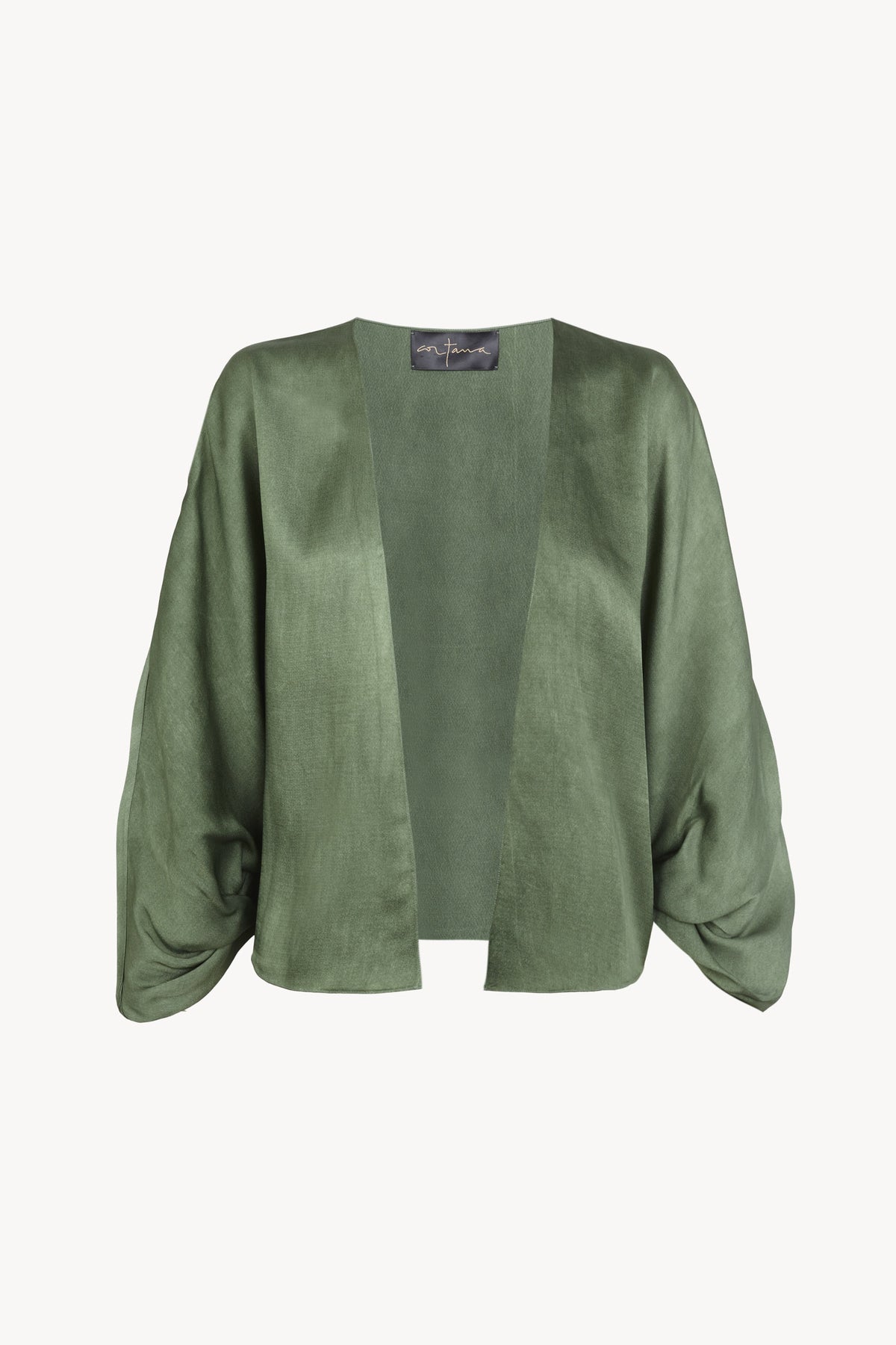 Elea, fade aquamarine short jacket
