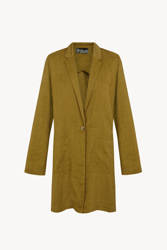 Elena, chaqueta oversize verde oliva