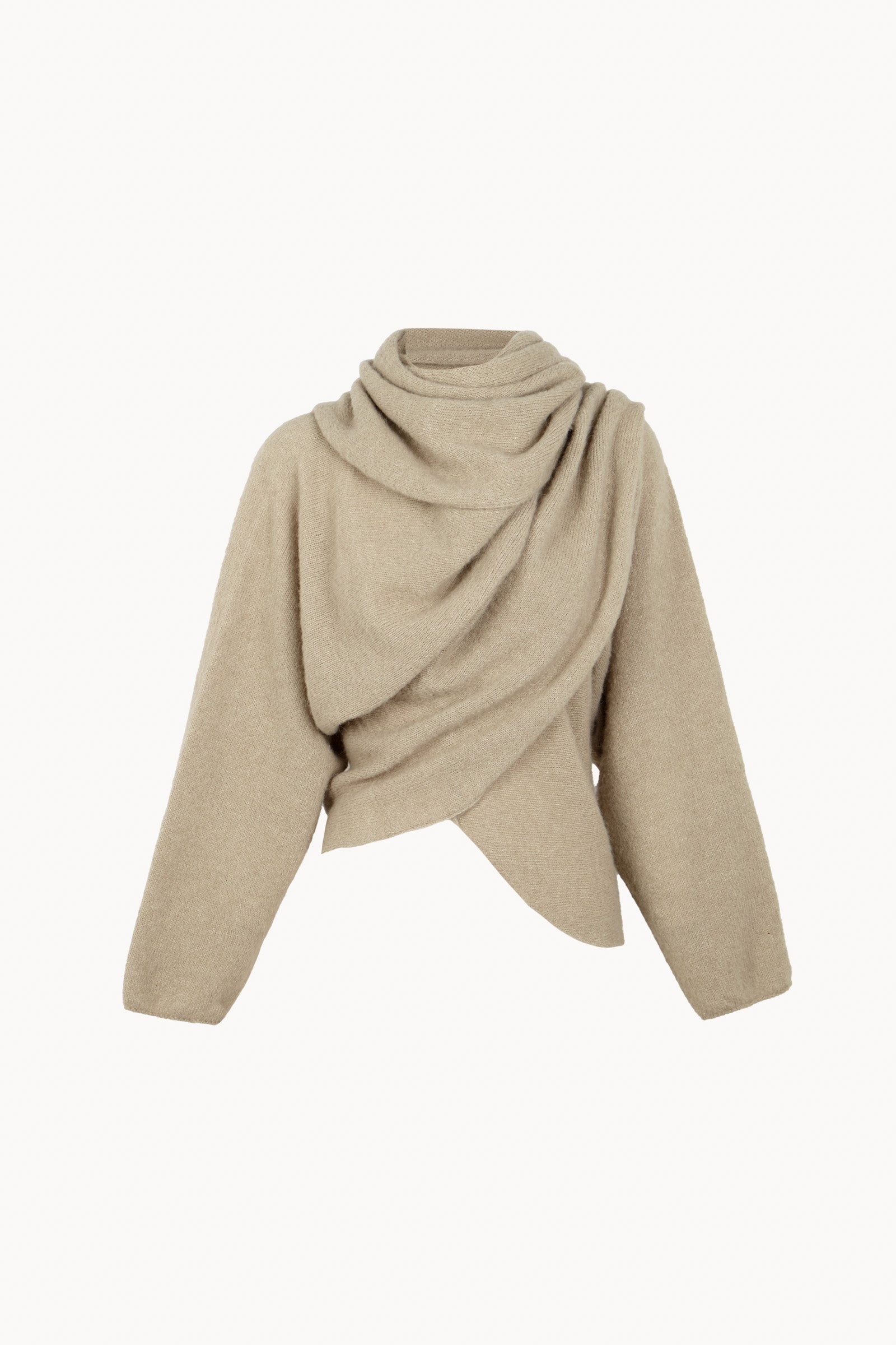 Erika, pearl wrap cardigan