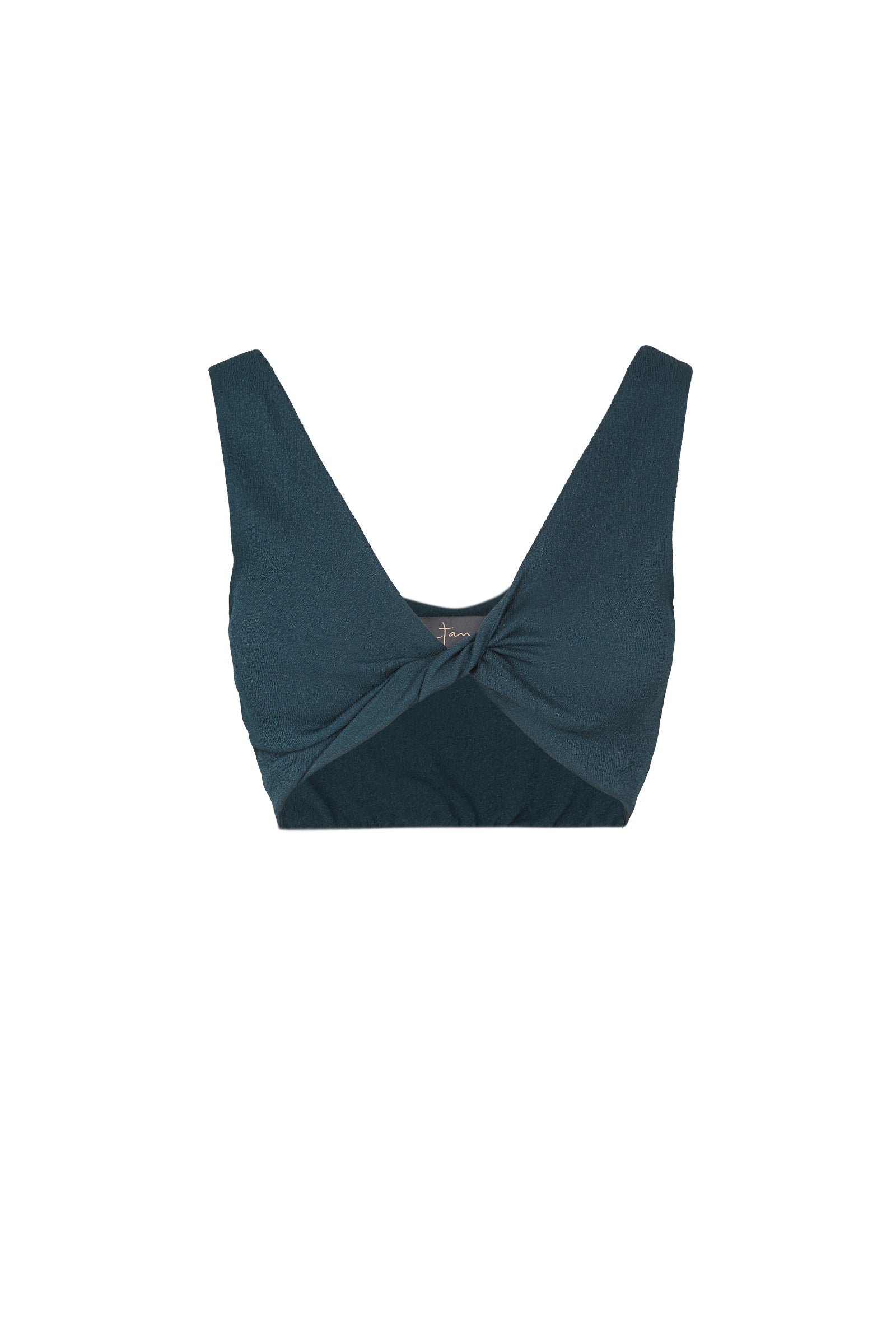 Fiona, blue crop top
