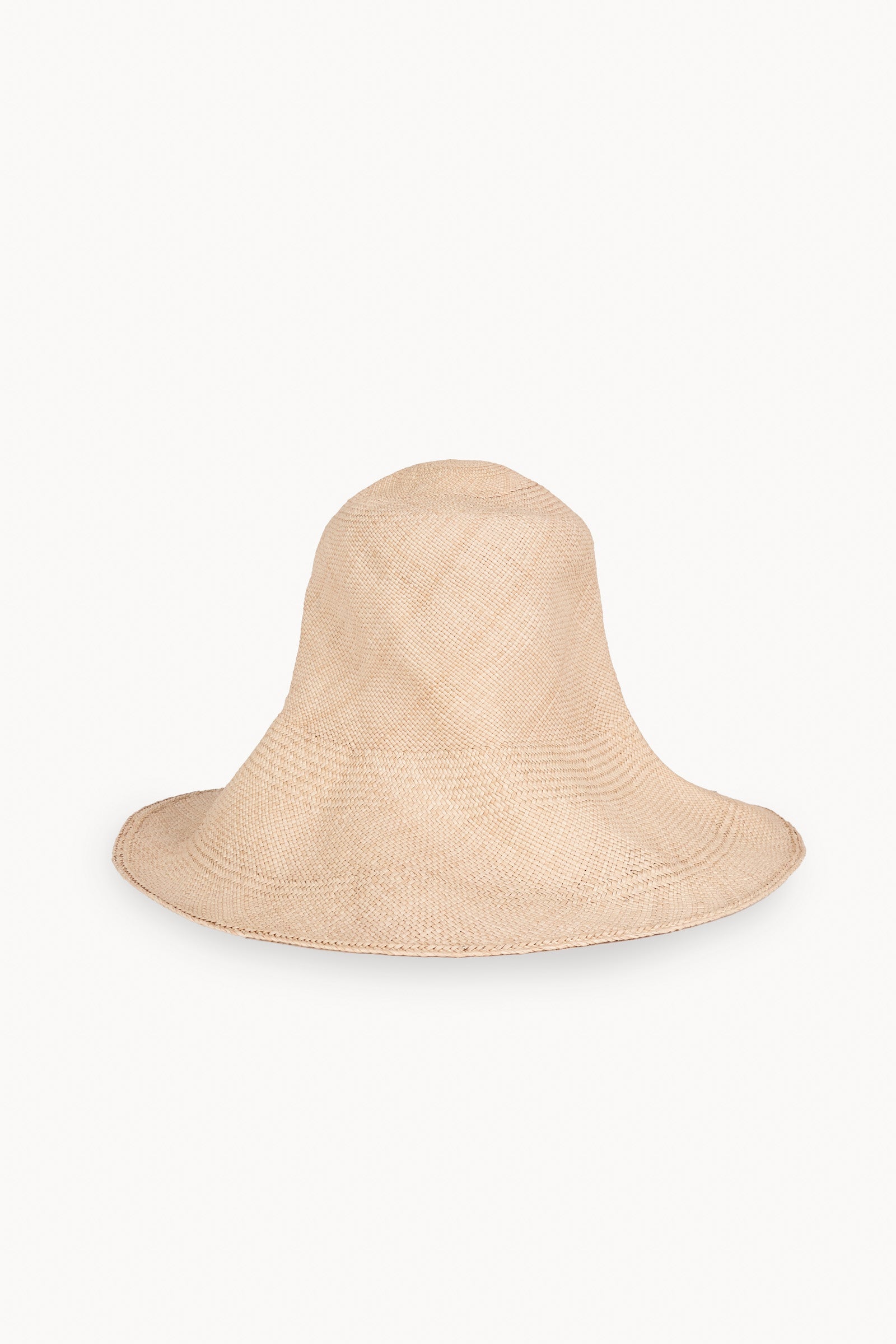 Gaia, faded ivory straw hat