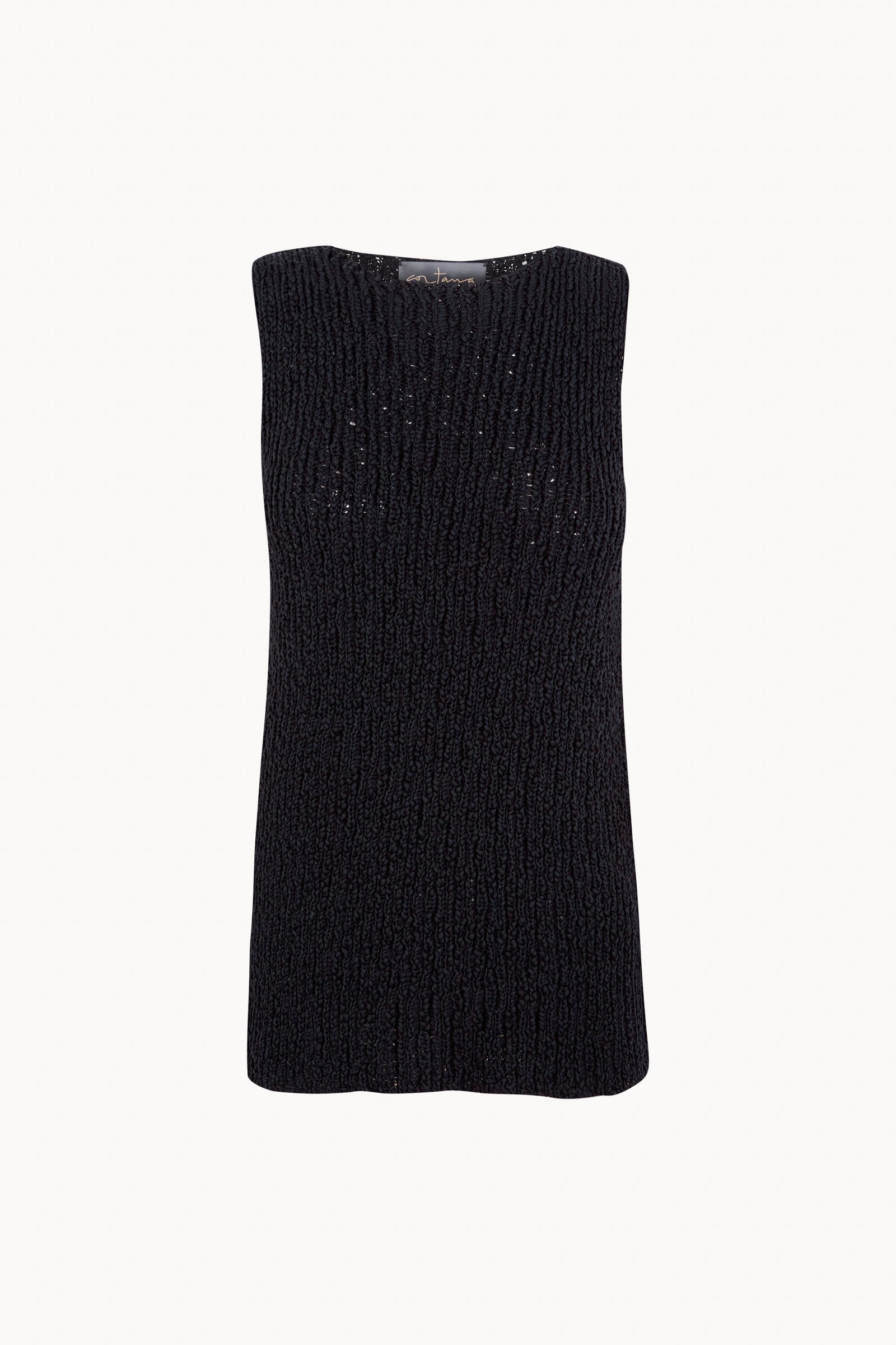 Gina, bluenero mako cotton knit top