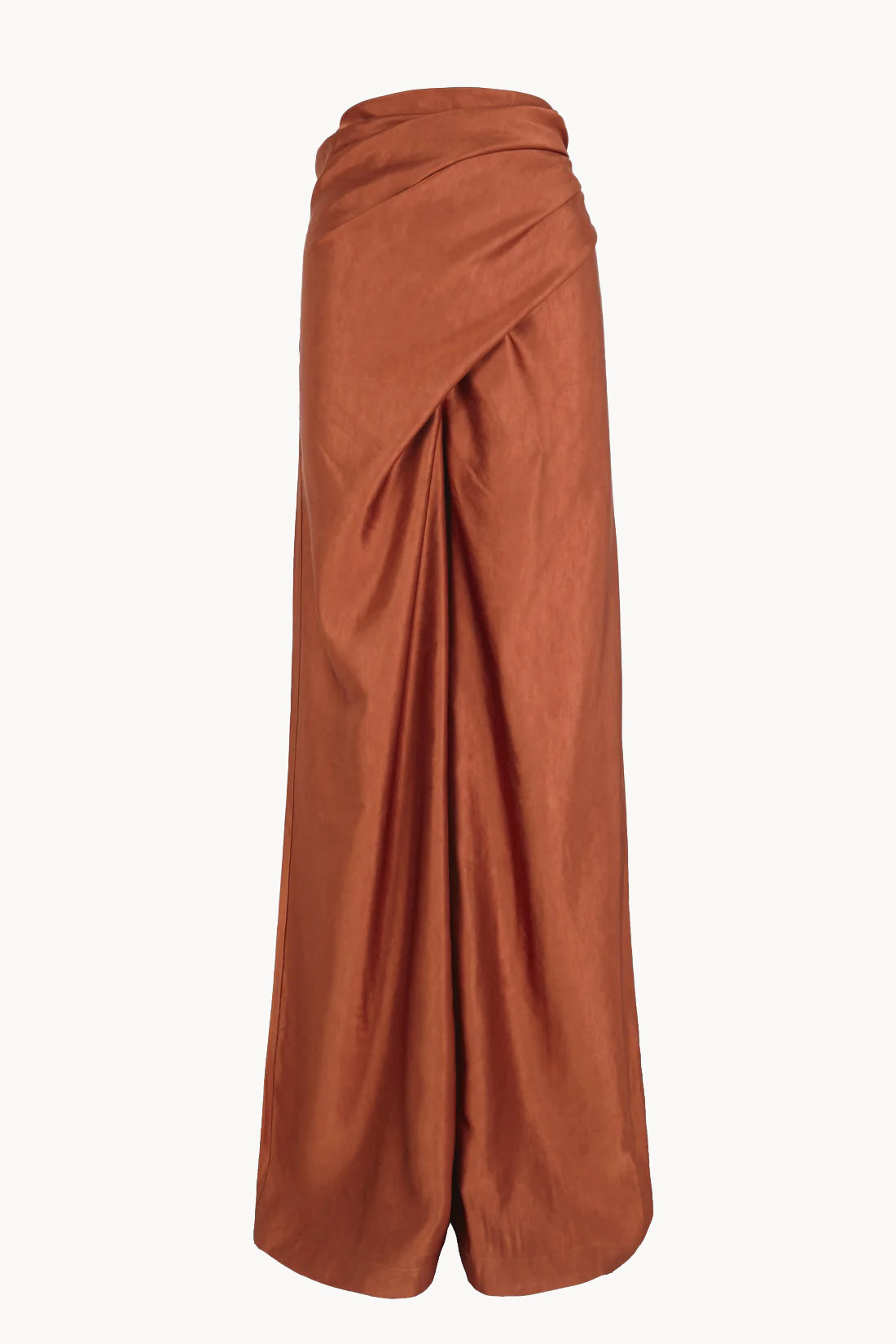 Glow, lava red wrap pants