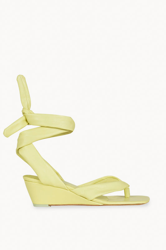 Ilia, lime ankle-strap sandal