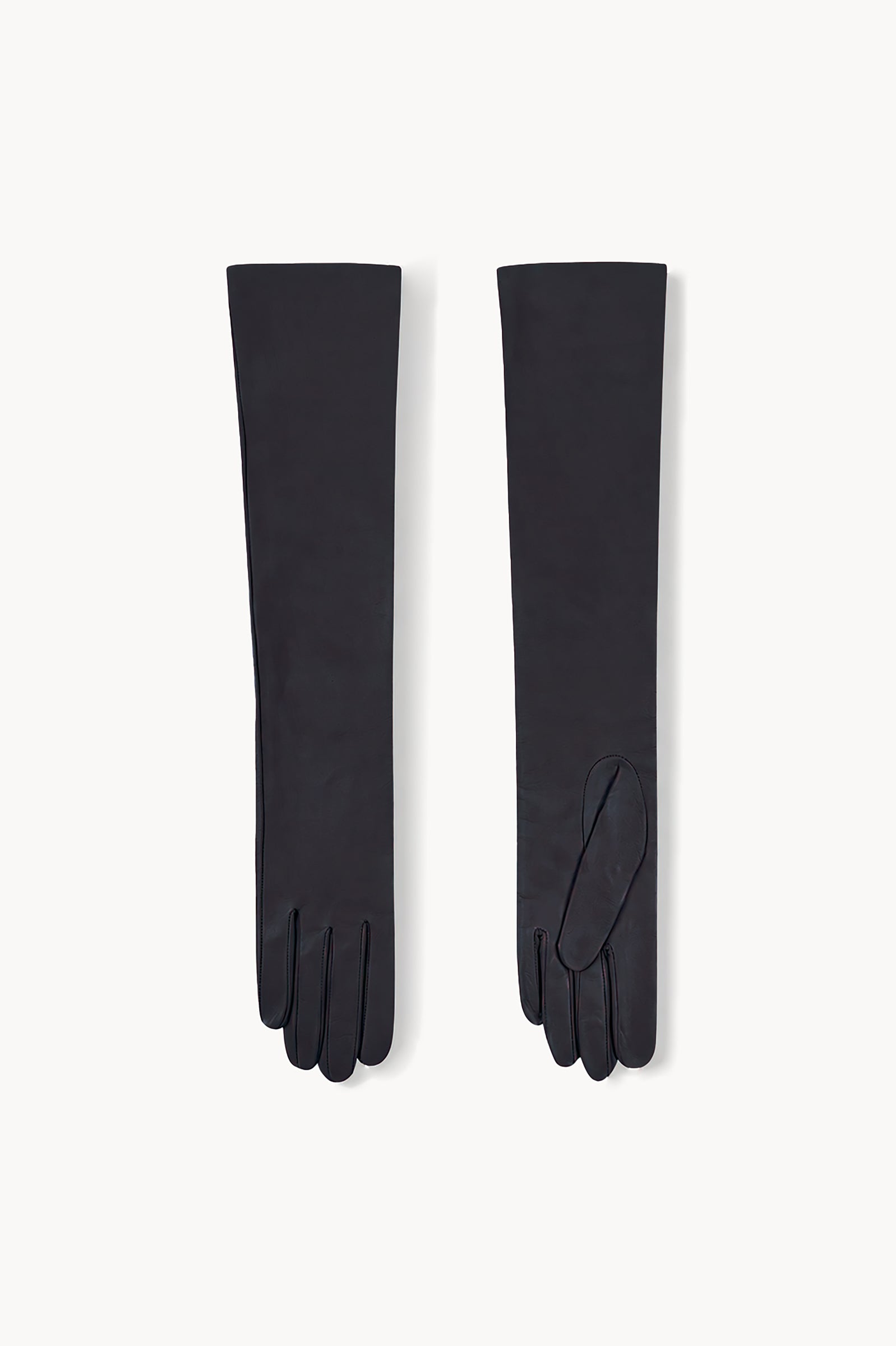 Jin, guantes de piel gris