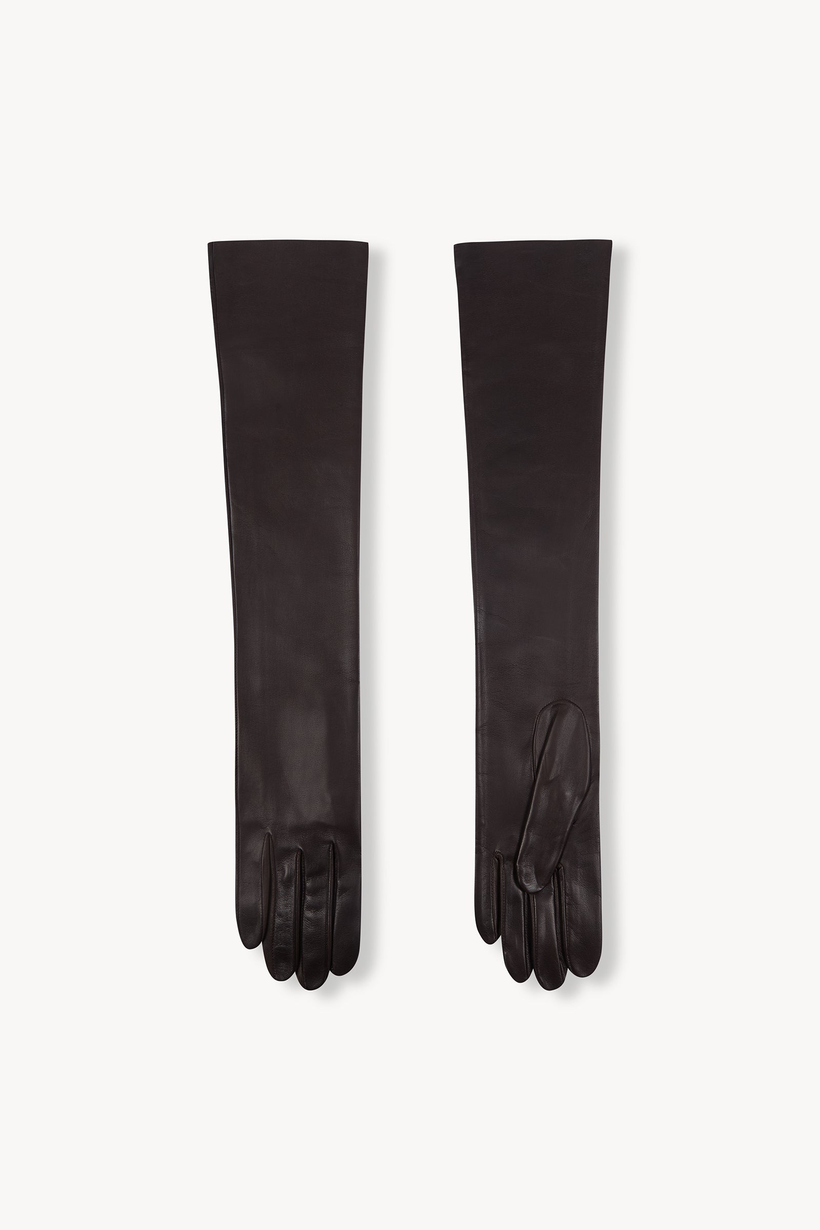 Jin, guantes de cuero nuez