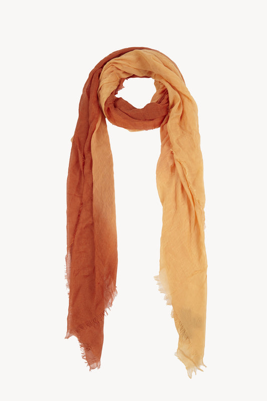 Jules, foulard tricolor naranja