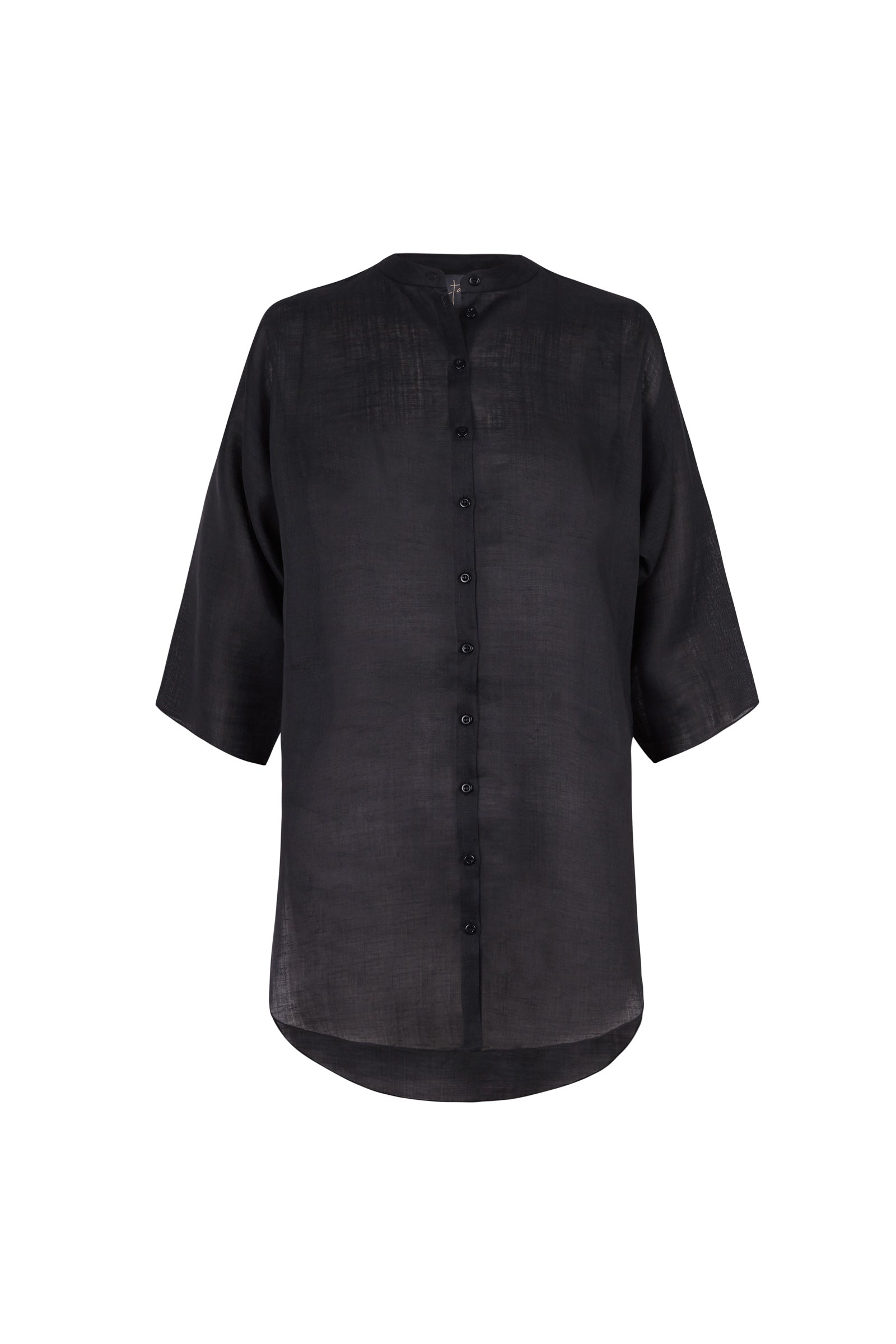 Jules, top en ramio gris humo