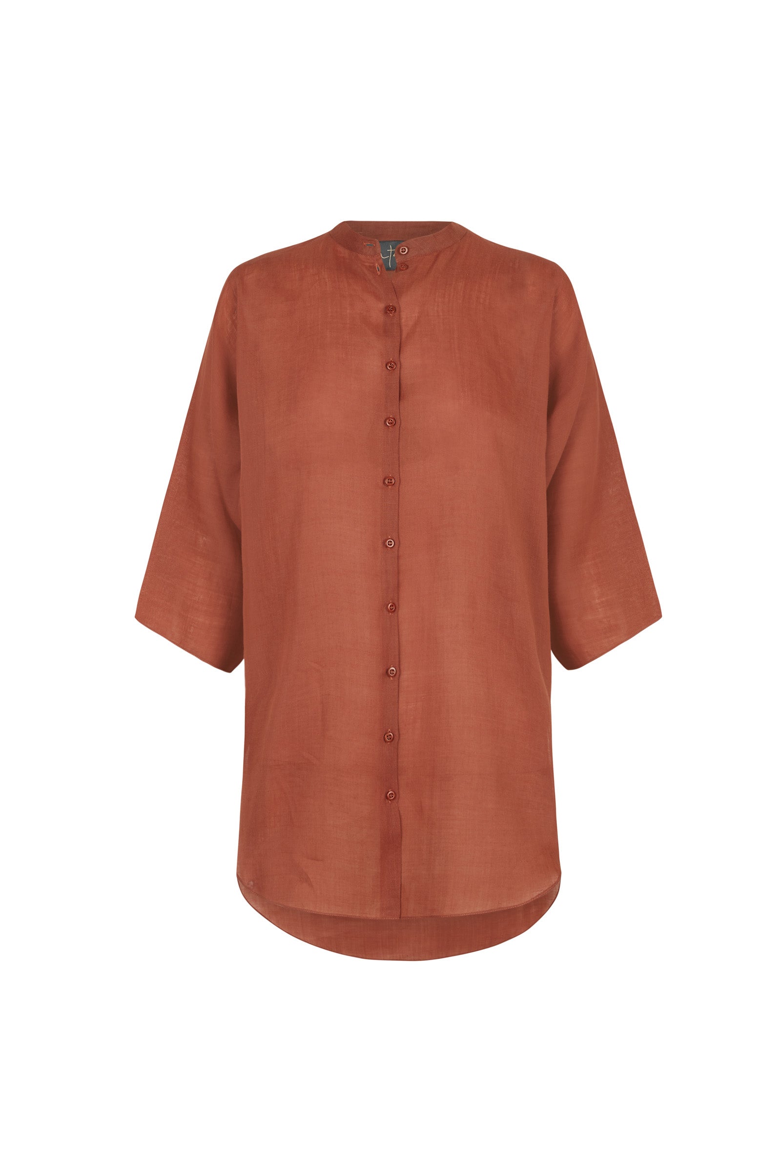 Jules, top en ramio rojo
