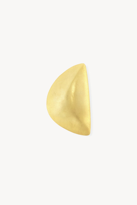 Kuu left, single gold earring