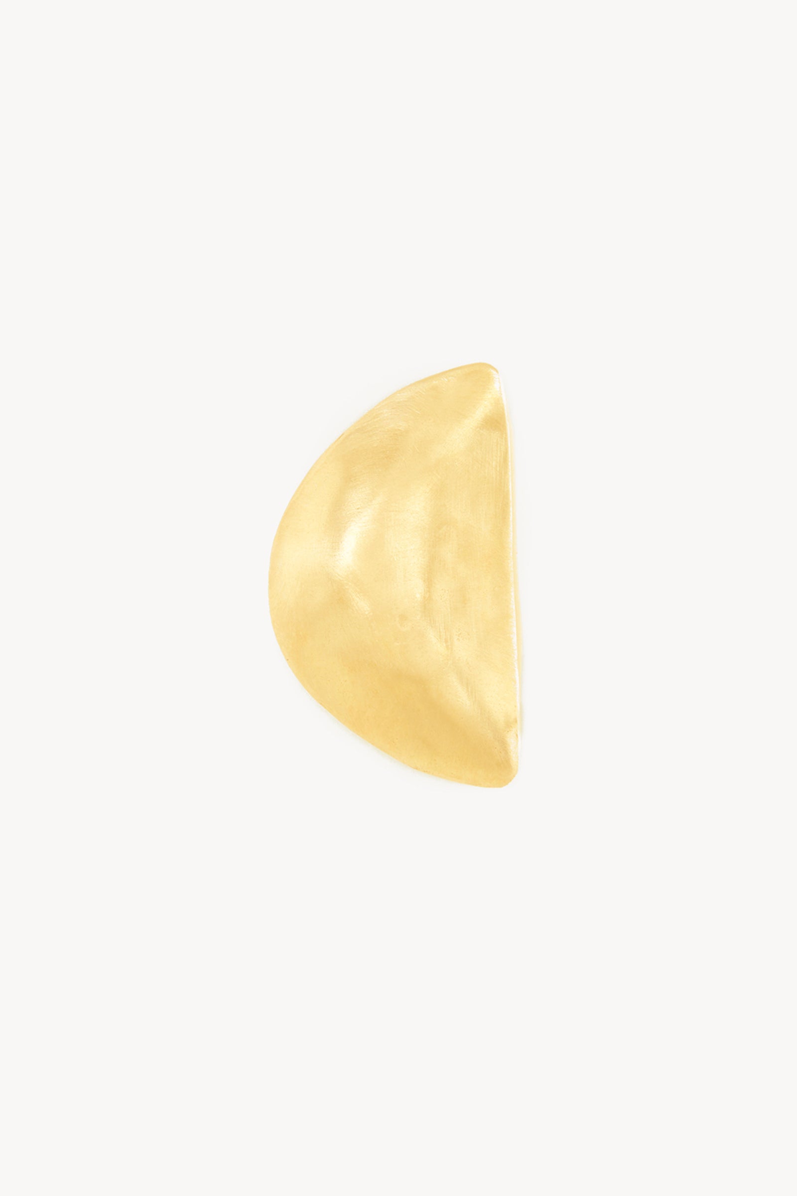 Kuuki left, silver triangular earring