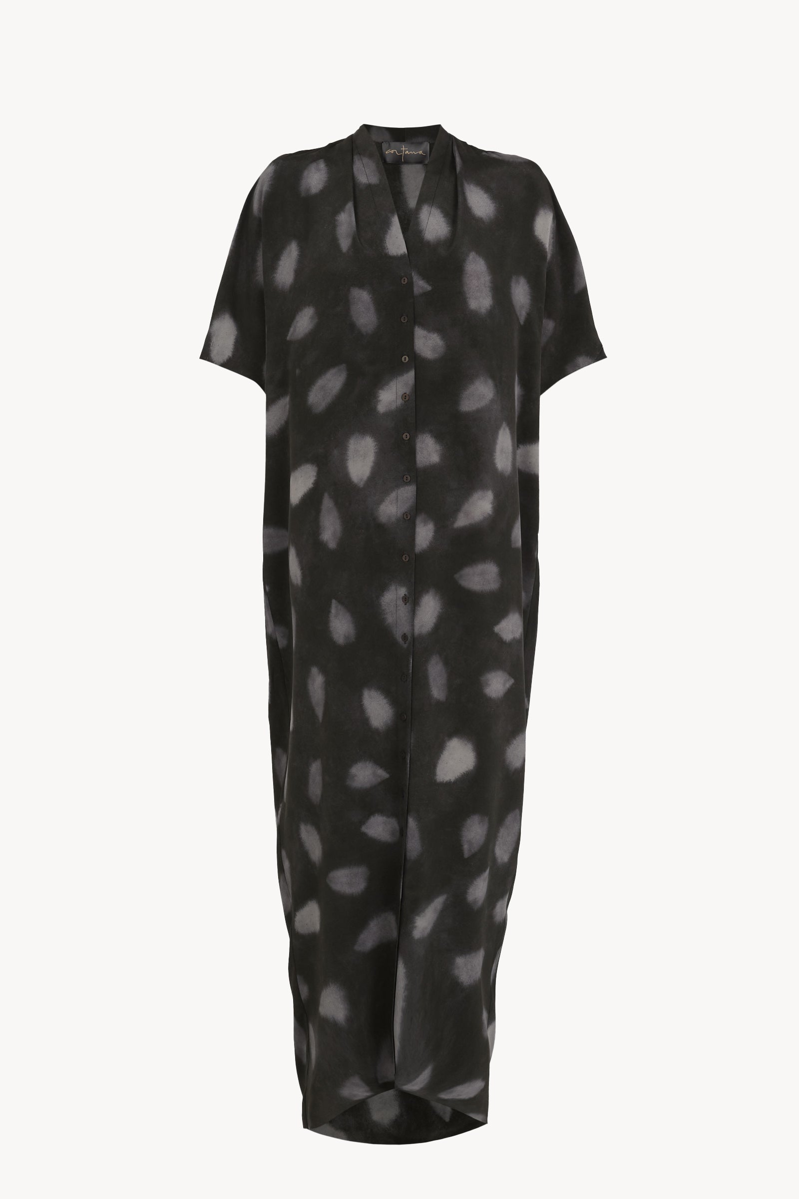Lady bug, vestido de seda mint print