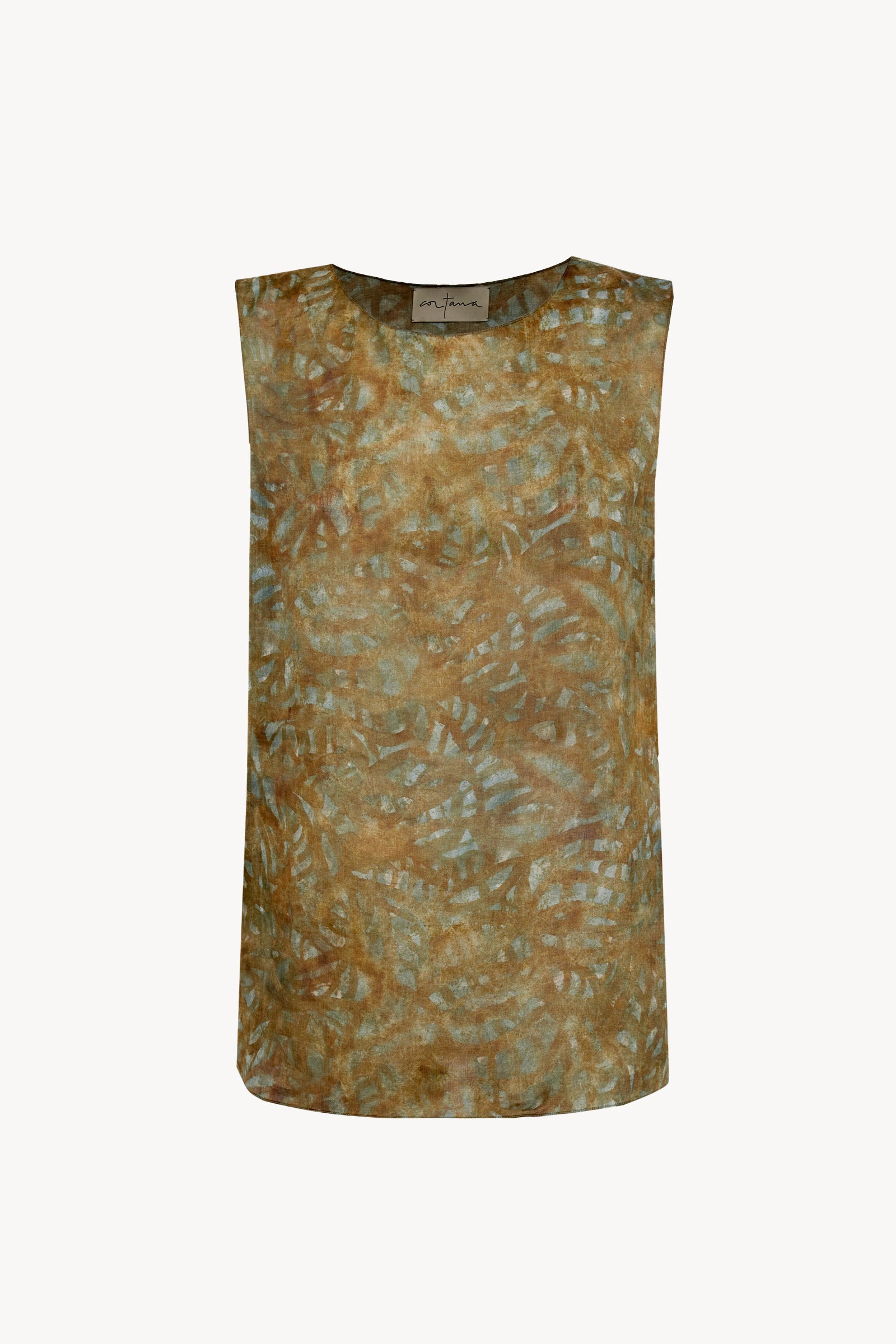 Lil, top de ramio trap print