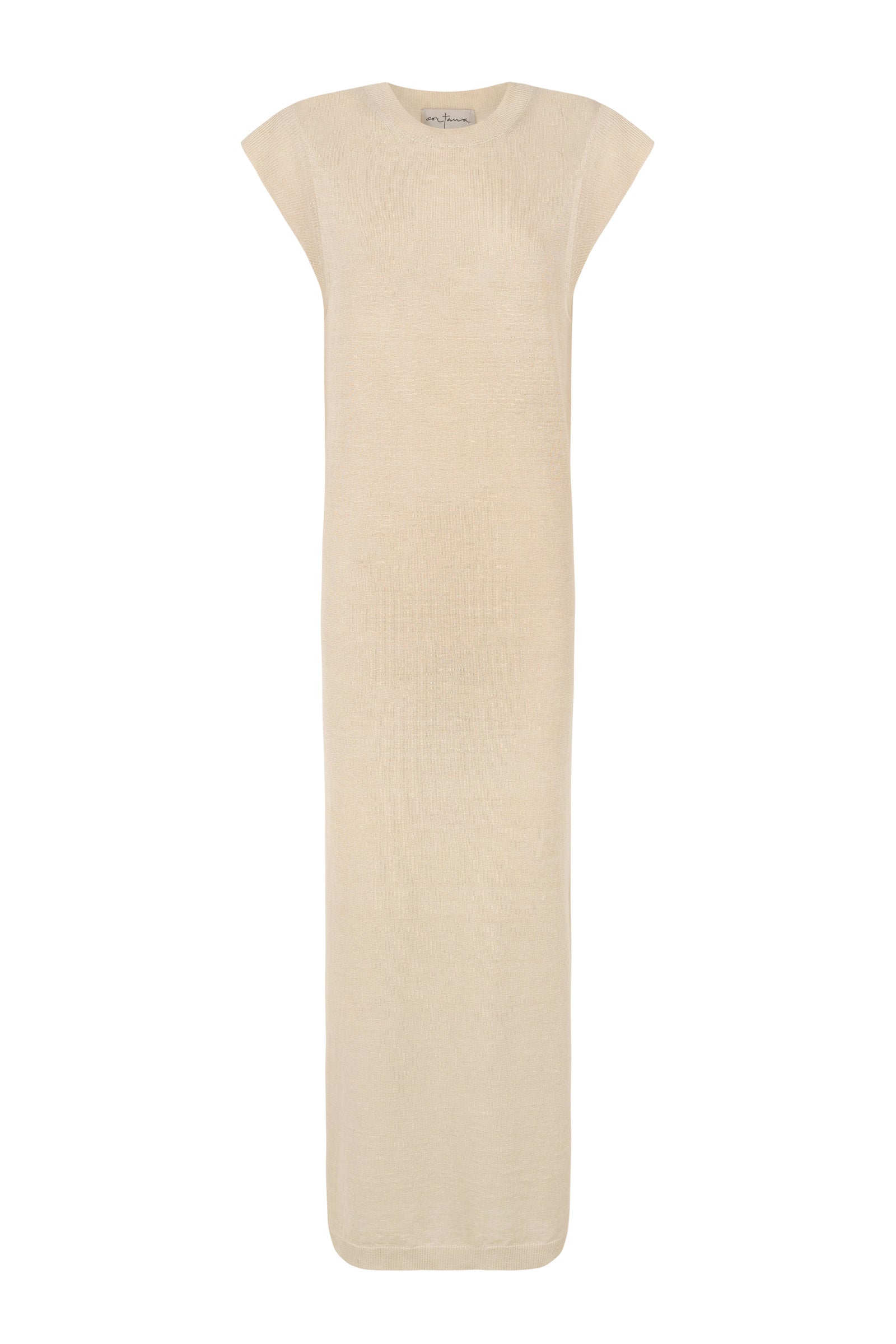 Linuo, vestido en punto de lino crudo