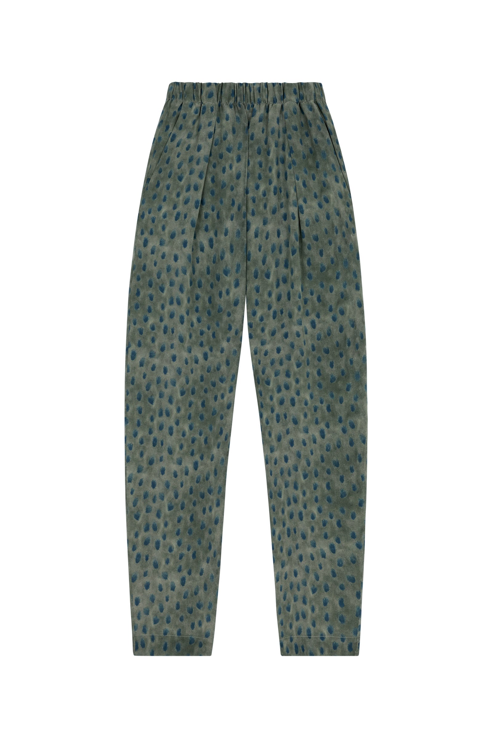 Lou, ciro print silk pants