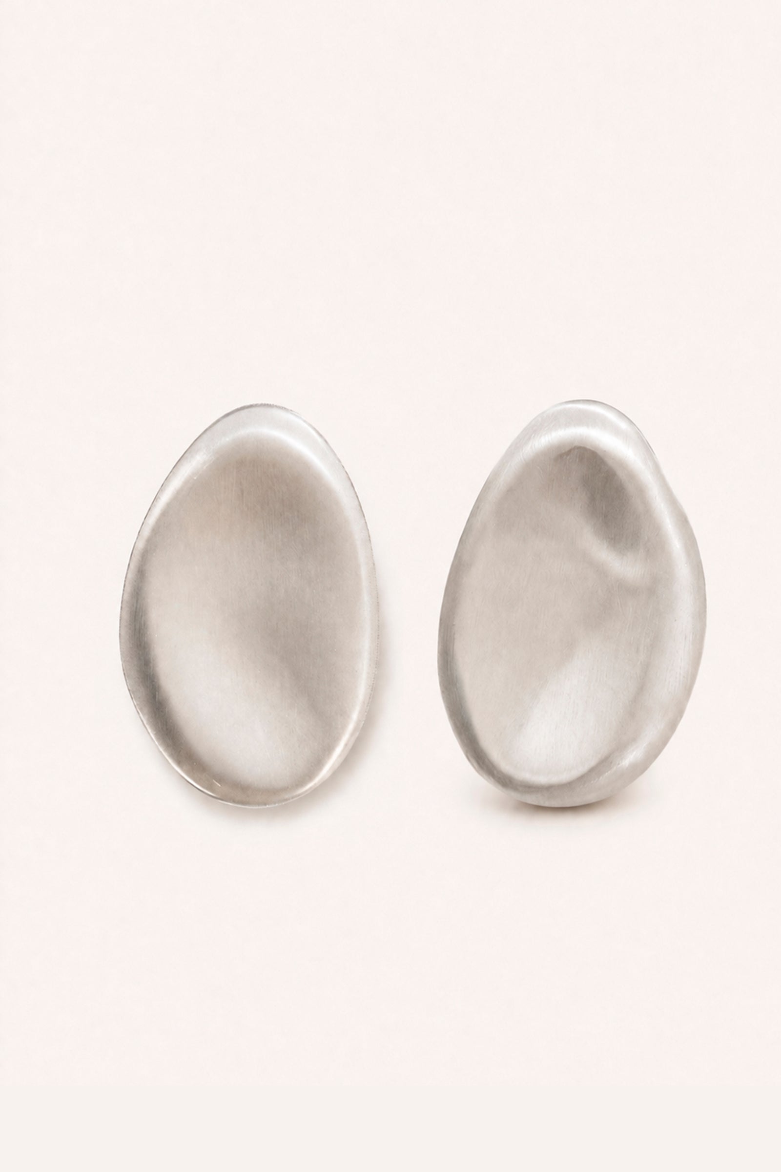 Lucia M, silver earrings