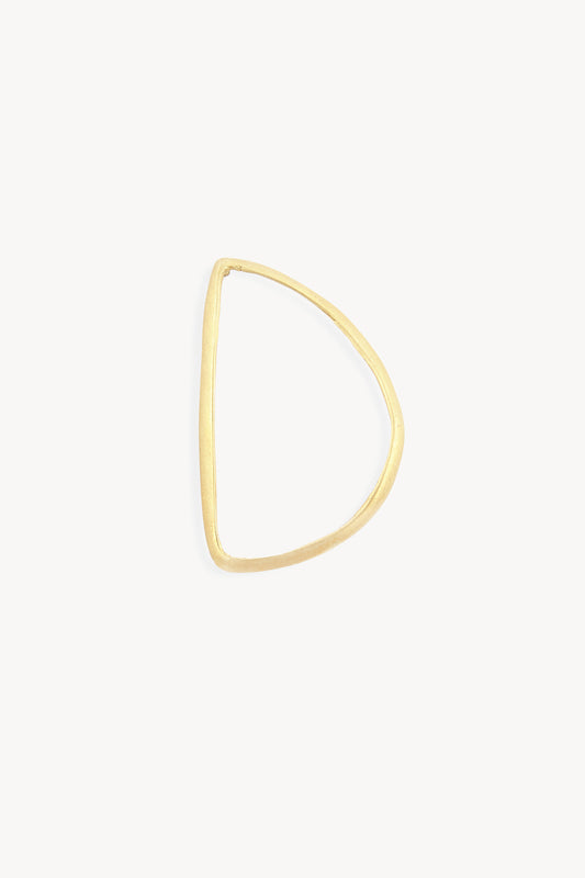 Maa right, single gold earring