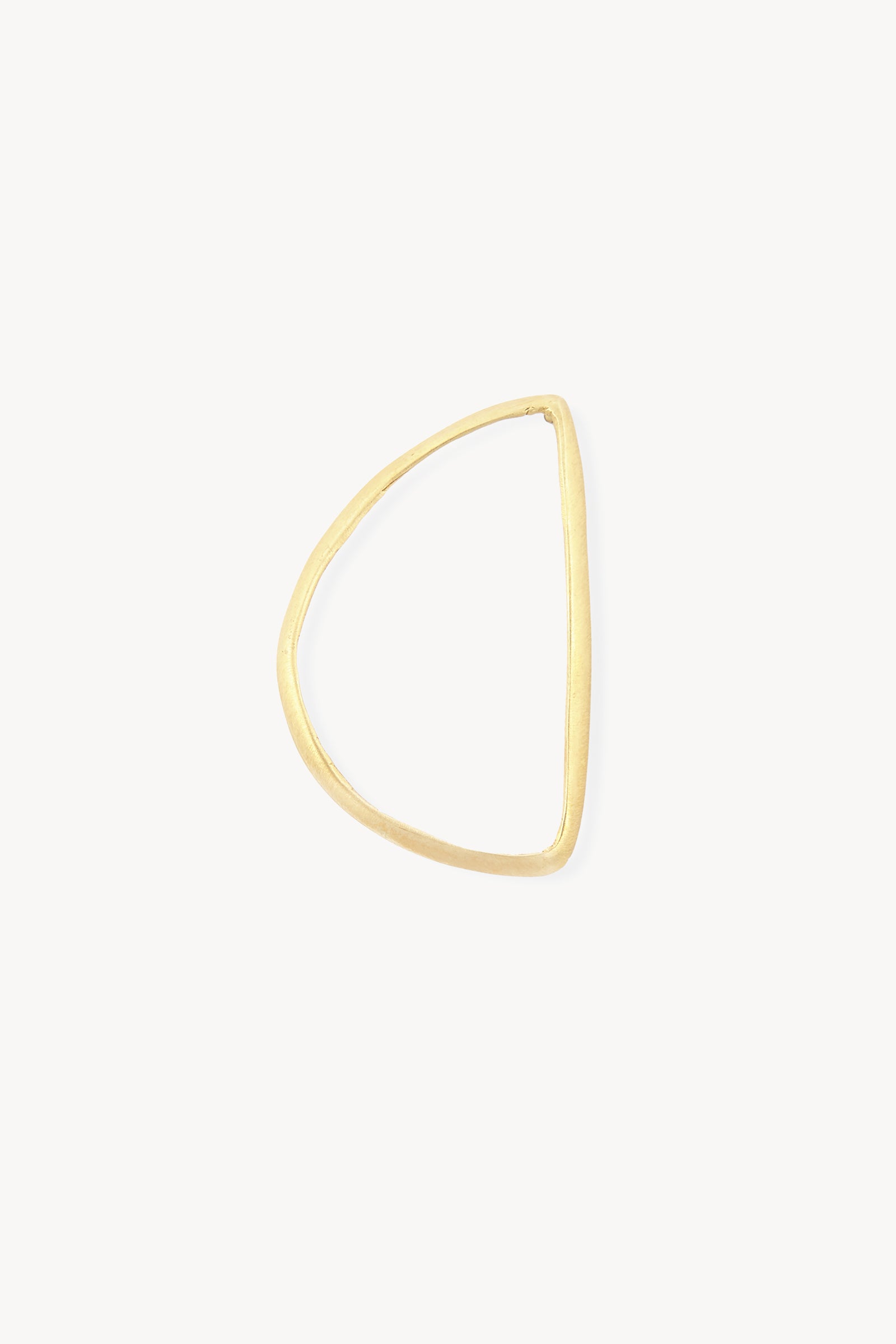 Maa left, single gold earring