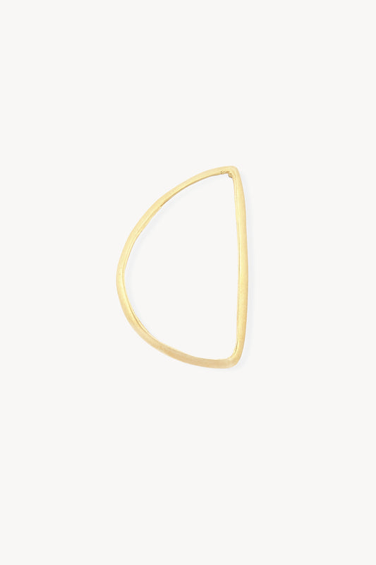 Maa left, single gold earring