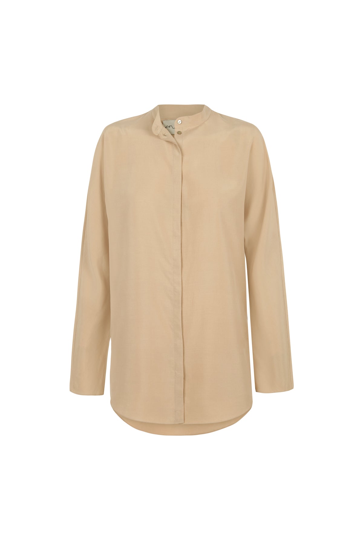 Macho, pink sand silk shirt