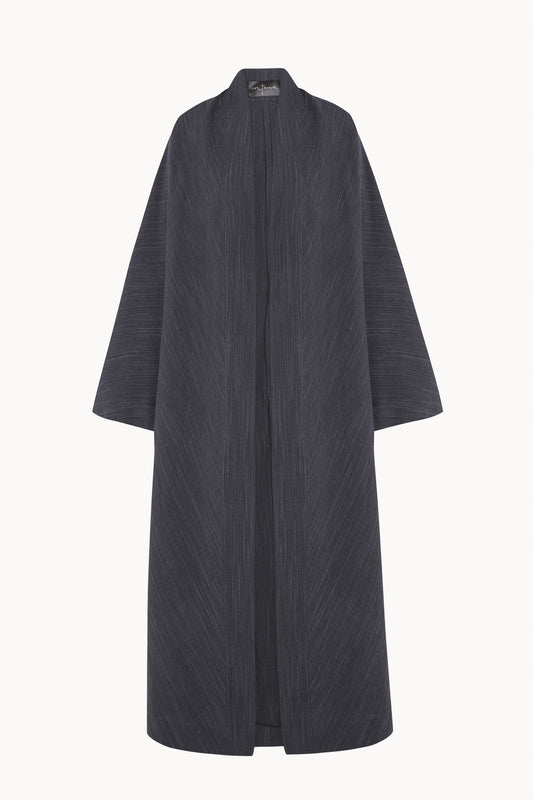 Marina, dark denim long jacket