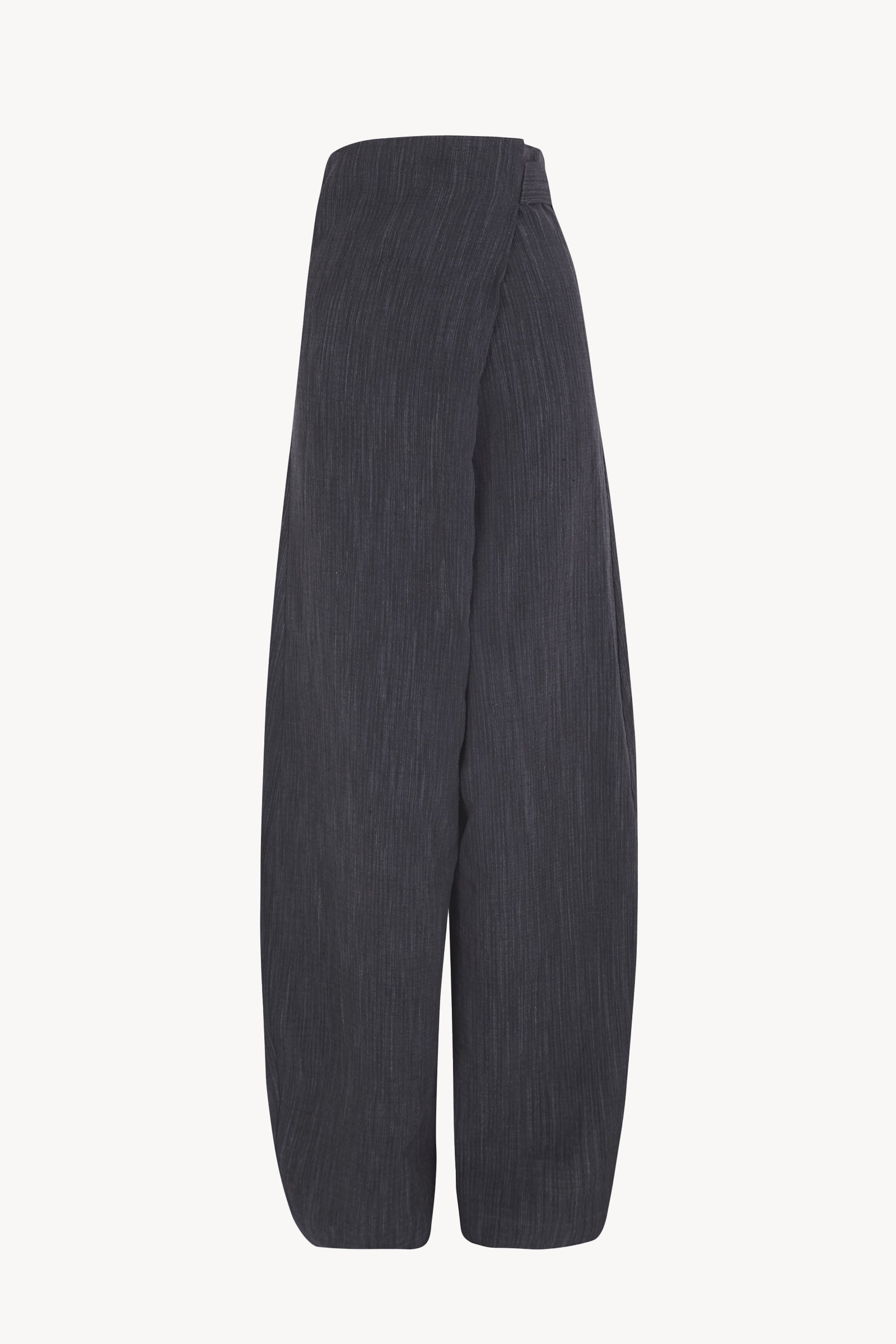 Marina, dark denim wrap pants