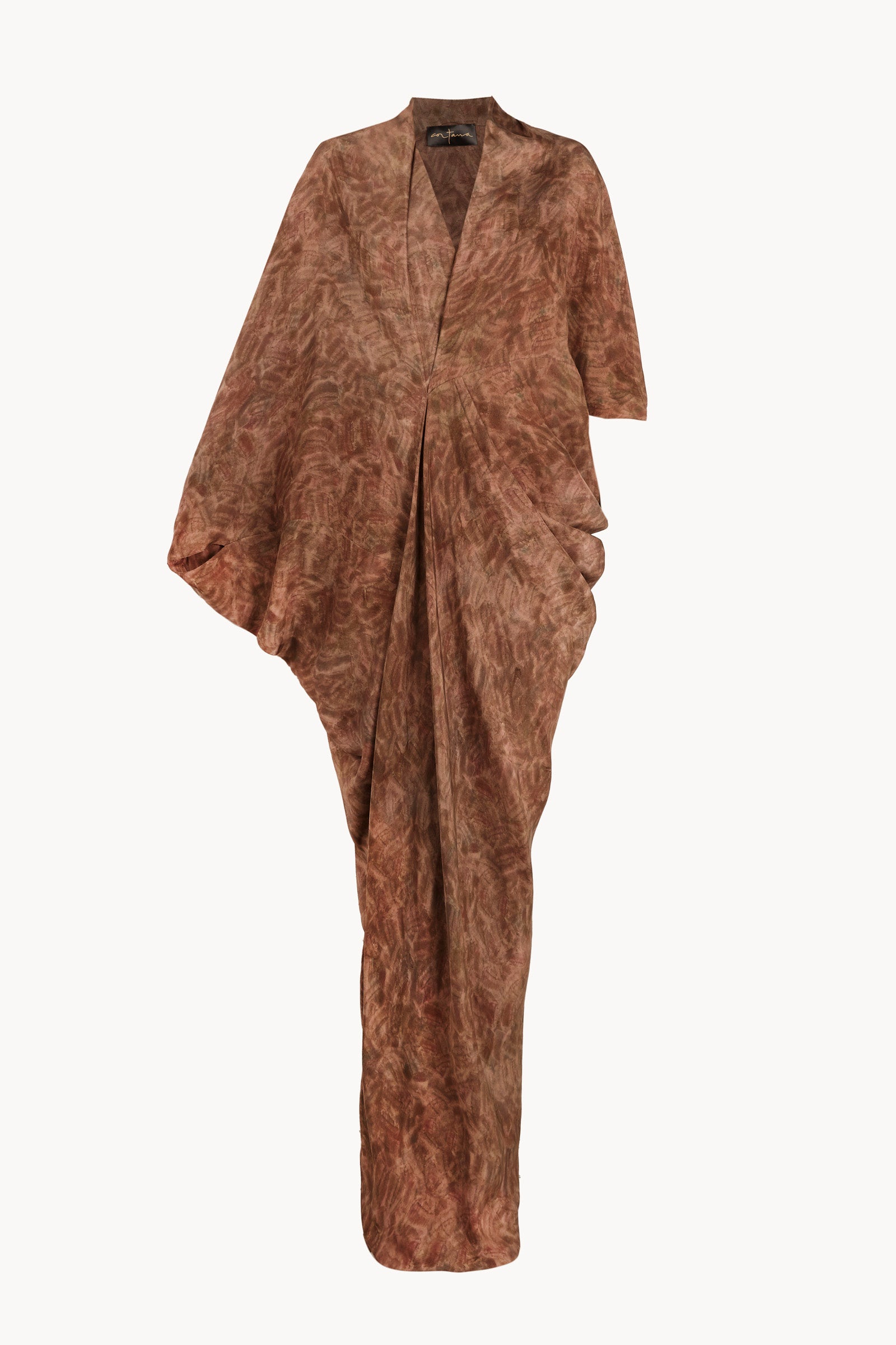 Mayu, cuprò euria print dress