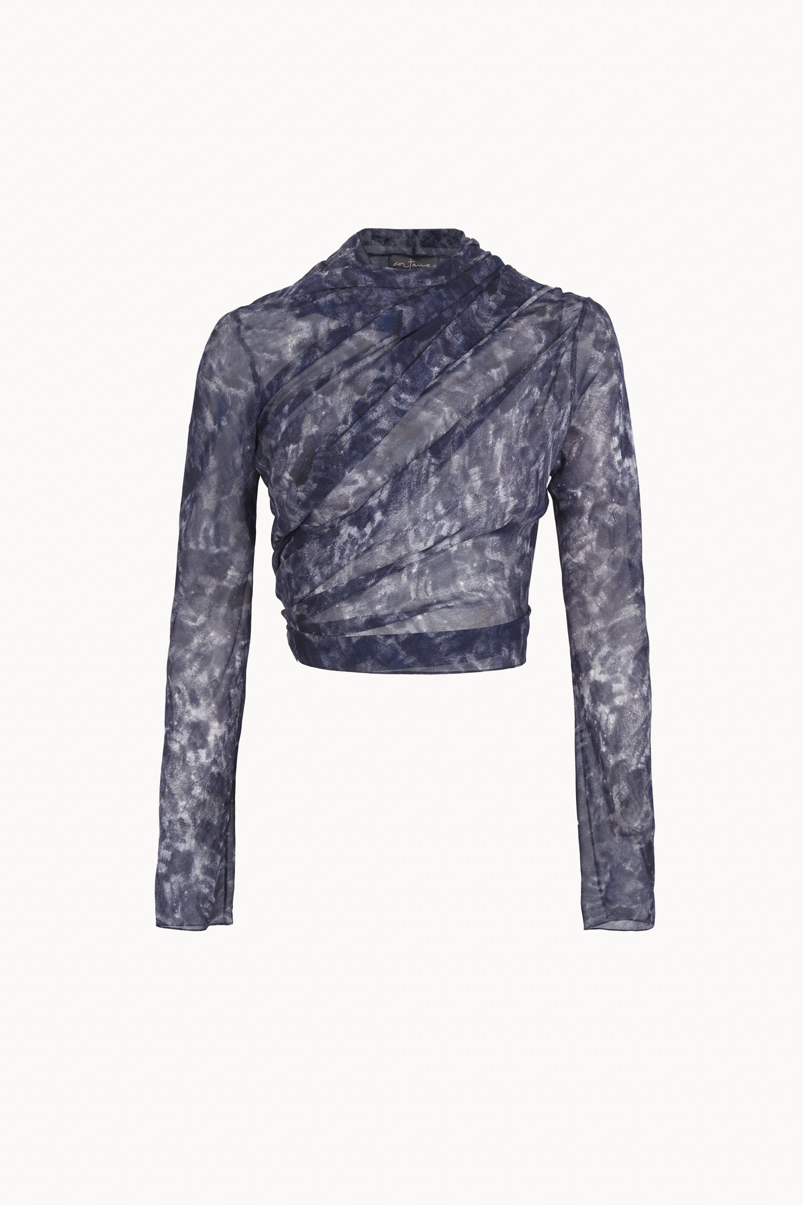 Meena, salina print silk jacket