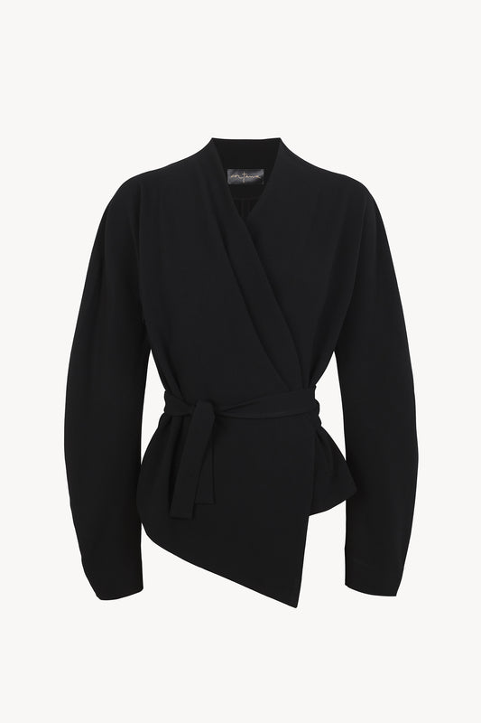 Midnight, stretch wool jacket