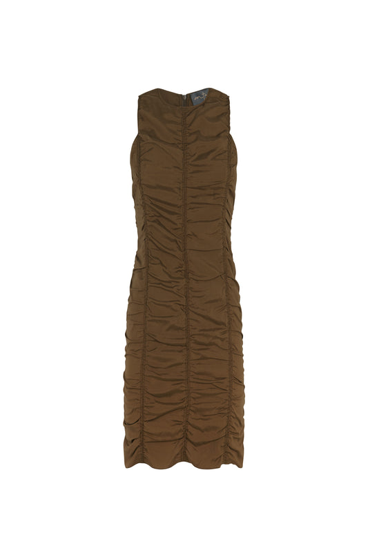 Mirtha, hazelnut mini dress