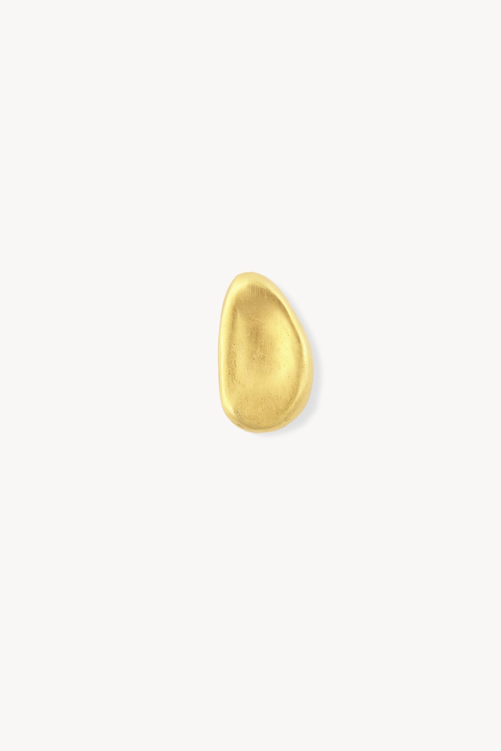 Mizar left, golden oval earring