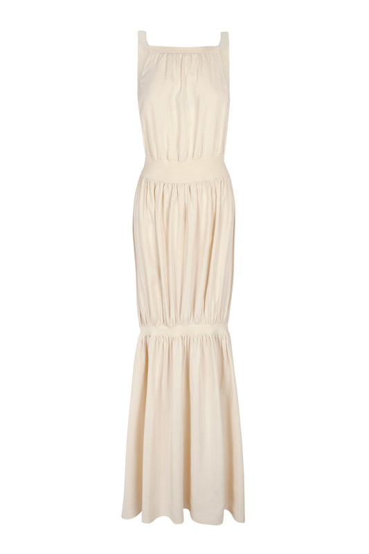 Morgana, ivory sundress