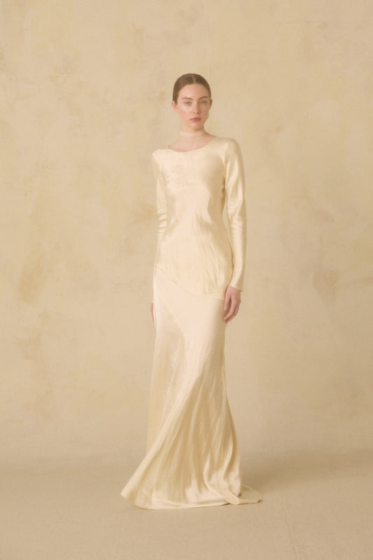 Nacar top and skirt