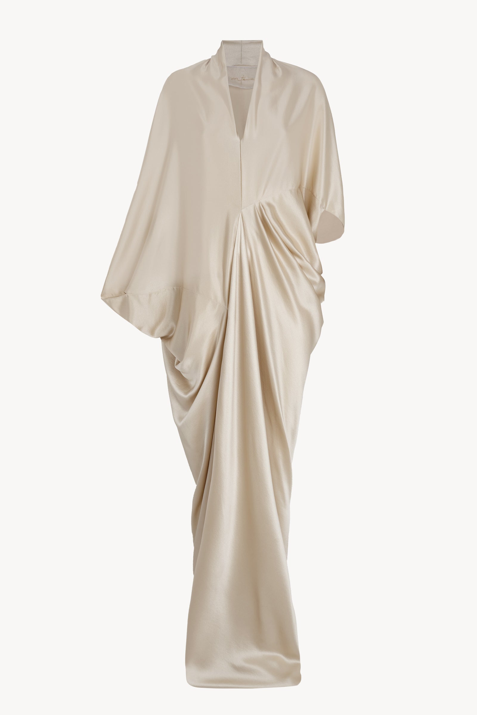 Ona, vestido champagne