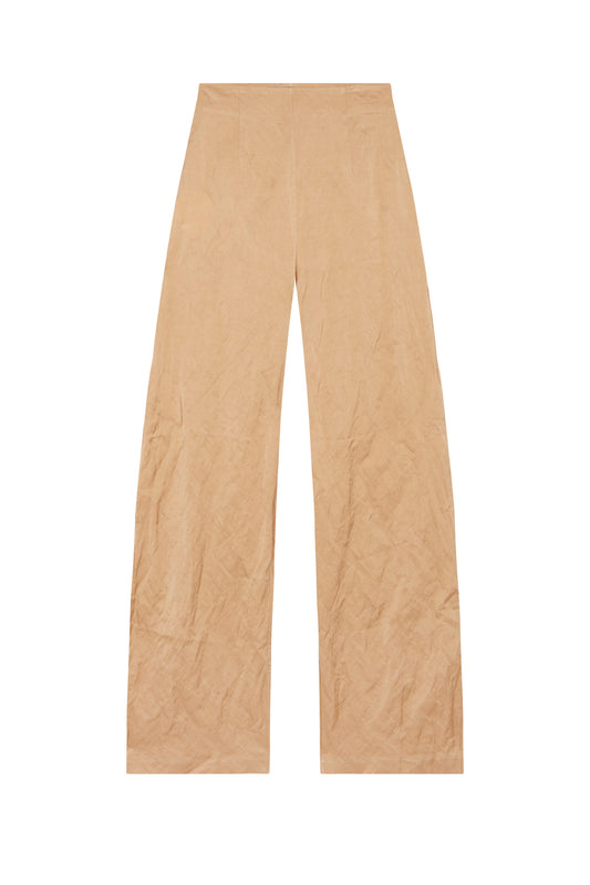 Peaches, pantalon de talle alto melocotón